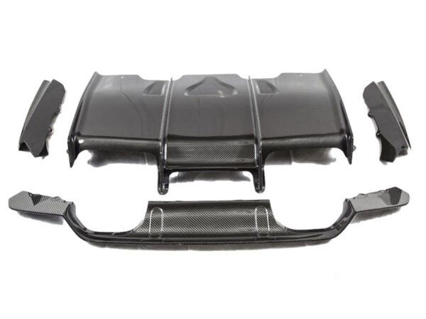 BMW F80 F82 F83 M3 M4 PSM Style CARBON FIBER Rear Diffuser