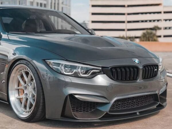 Bmw f80 f82 f83 m3 m4 carbon fiber upper corner splitters