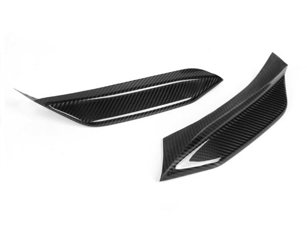 Bmw f80 f82 f83 m3 m4 carbon fiber upper corner splitters