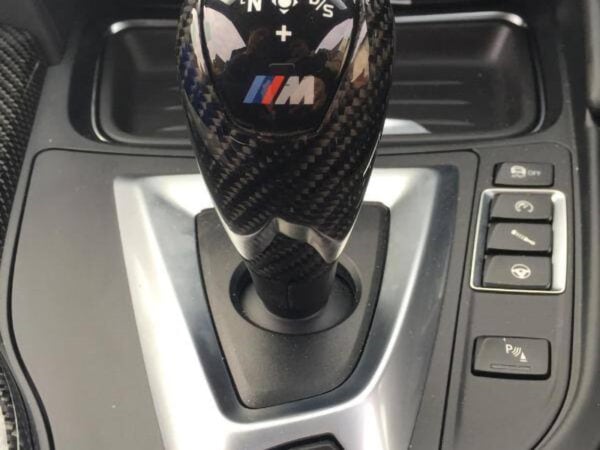 Bmw f80 f82 f83 m3 m4 prepreg carbon fiber gear knob trim