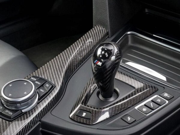 Bmw f80 f82 f83 f87 m2 m3 m4 prepreg carbon fiber gear surround trim rhd