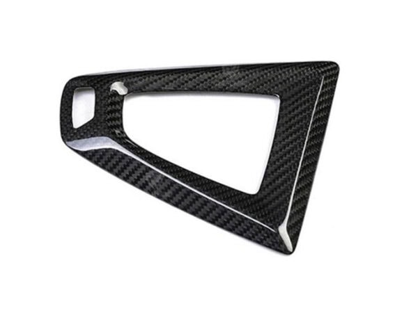 Bmw f80 f82 f83 f87 m2 m3 m4 prepreg carbon fiber gear surround trim rhd