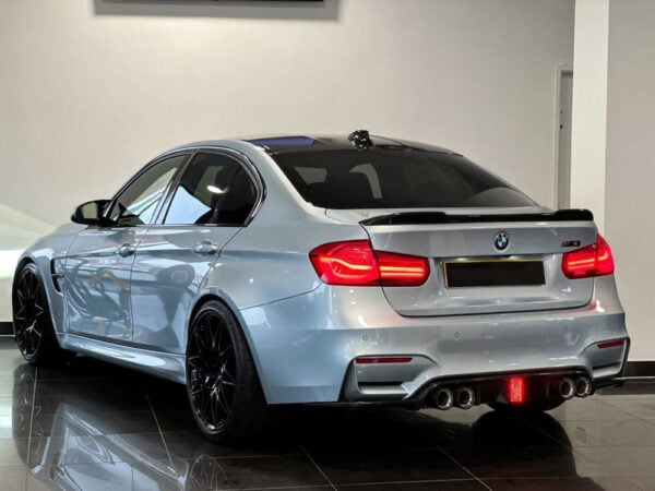 Bmw f80 f82 f83 m3 m4 khl style led brake carbon fiber rear diffuser