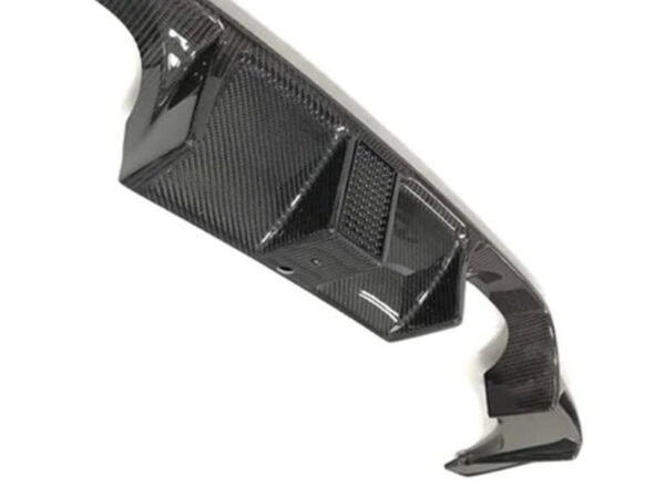 Bmw f80 f82 f83 m3 m4 khl style led brake carbon fiber rear diffuser