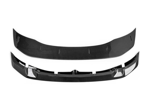 Bmw f80 f82 f83 m3 m4 gts style 2pc adjustable carbon fiber front splitter