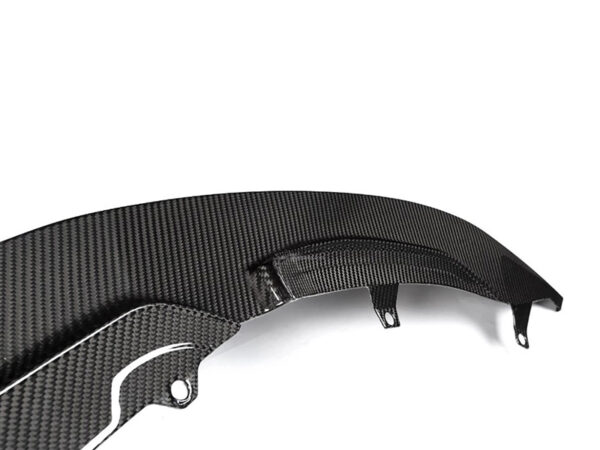 Bmw f80 f82 f83 m3 m4 gt4 style prepreg carbon fiber front splitter