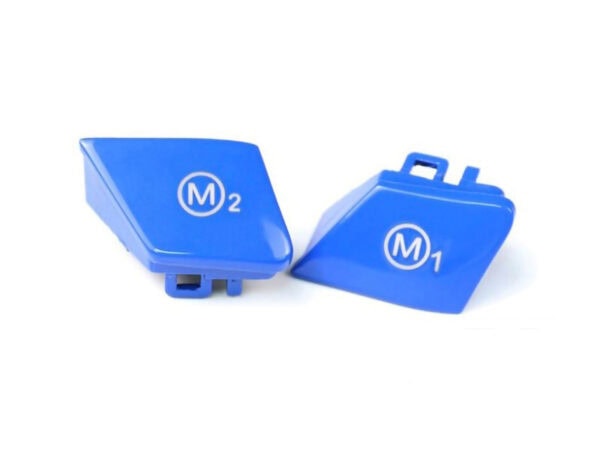 Bmw m3 m4 m5 x5m x6m steering wheel blue m1 m2 buttons