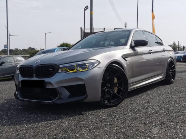 Bmw f90 m5 pre lci prepreg carbon fiber str style front splitter