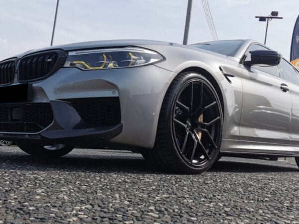 Bmw f90 m5 pre lci prepreg carbon fiber str style front splitter