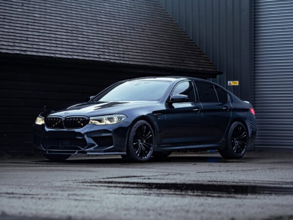 Bmw f90 m5 pre lci carbon fiber 3d style front splitter