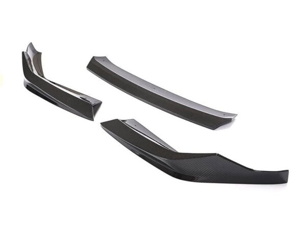Bmw m5 f90 lci performance style prepreg carbon fiber front splitter