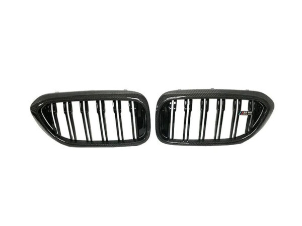 BMW 5 Series G30 G31 F90 M5 Pre LCI M CARBON FIBER Double Kidney Grilles