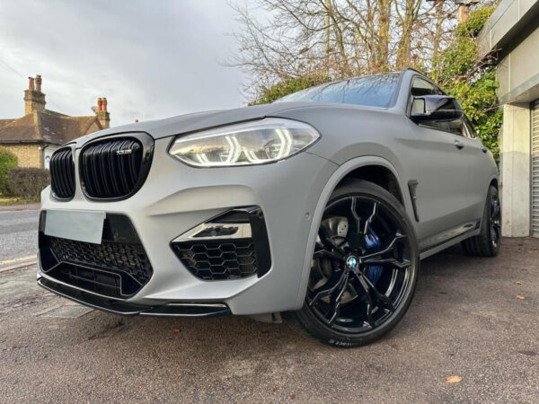 Bmw x3m f97 x4m f98 str style gloss black front spliter