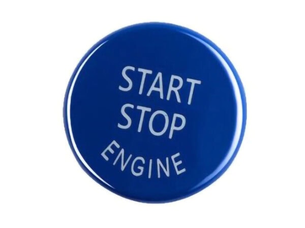 Bmw 1 2 3 4 5 series f10 f20 f30 start stop engine blue button with off