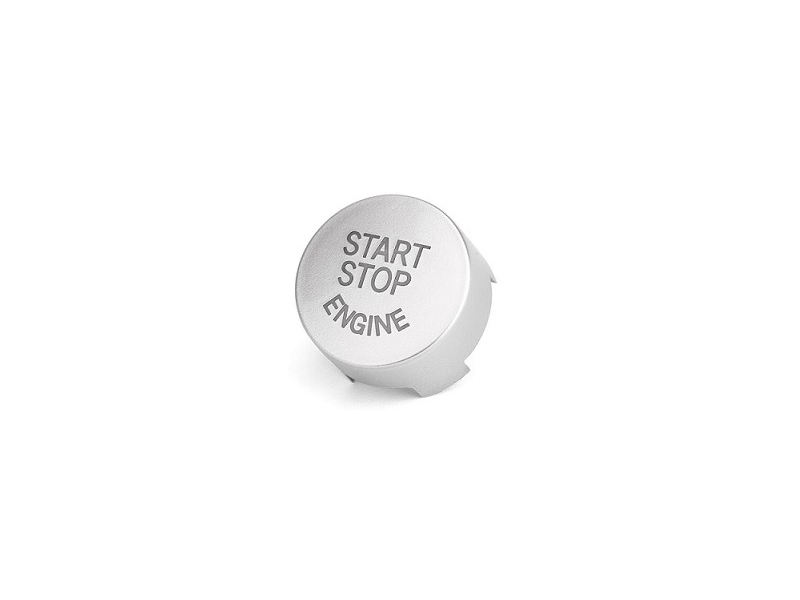 BMW F Series Start Stop SILVER Engine Button WITH Off