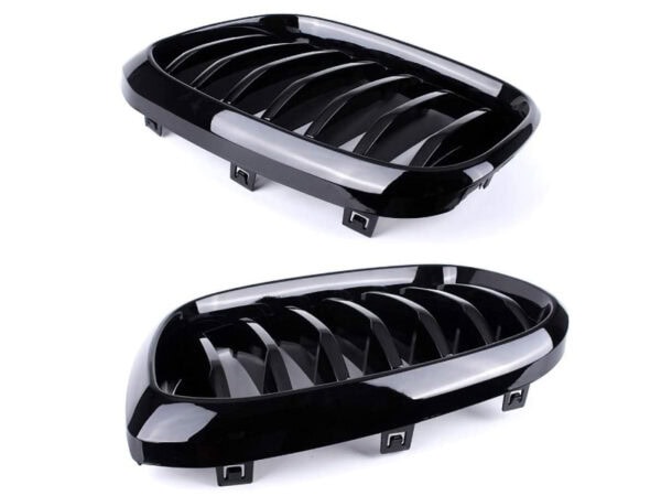Bmw x3 x4 g01 g02 pre lci gloss black single kidney grilles