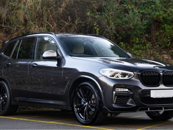 Bmw x3 x4 g01 g02 pre lci m style gloss black double kidney grilles