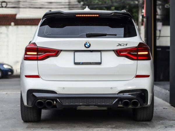 Bmw x3 g01 competition style carbon fiber roof spoiler