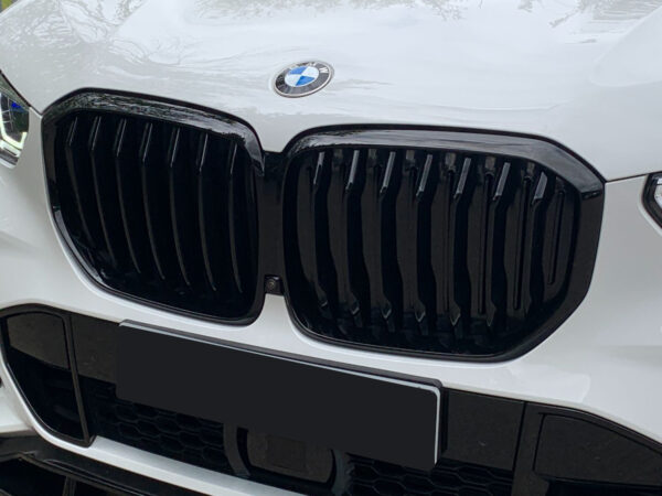 Bmw x5 g05 f95 x5m gloss black kidney grilles