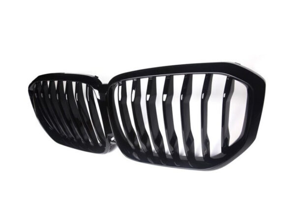 Bmw x5 g05 f95 x5m gloss black kidney grilles