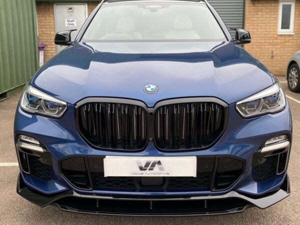 Bmw x5 g05 f95 x5m gloss black double kidney grilles