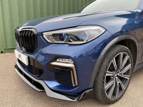 Bmw x5 g05 f95 x5m gloss black double kidney grilles