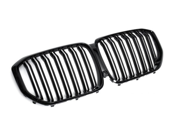 Bmw x5 g05 f95 x5m gloss black double kidney grilles