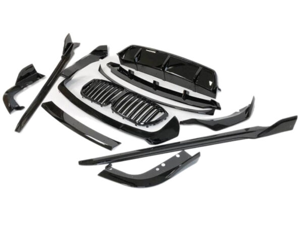 Bmw x5 g05 m sport gloss black full body kit v2
