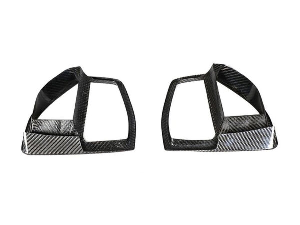 Bmw x5 g05 m sport performance prepreg carbon fiber front air vent trim inserts