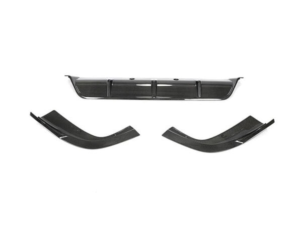 Bmw x series g05 x5 m sport competition carbon fiber rear diffuser
