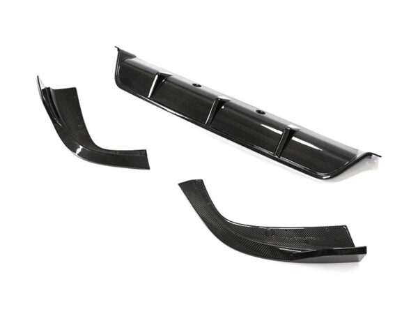 Bmw x series g05 x5 m sport competition carbon fiber rear diffuser