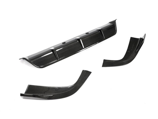 Bmw x series g05 x5 m sport competition carbon fiber rear diffuser