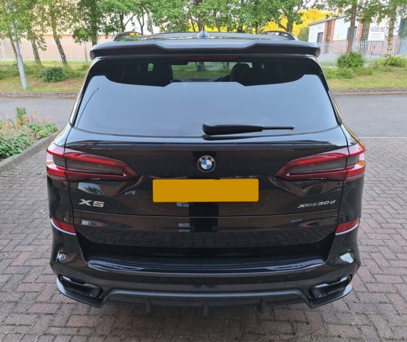 Bmw x5 g05 m sport competition style carbon fiber roof spoiler