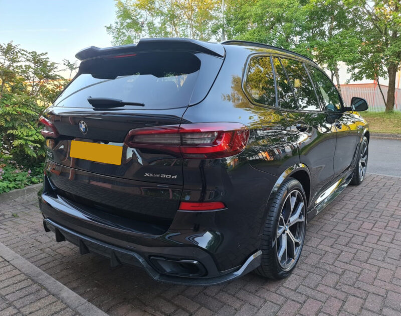 Bmw x5 g05 m sport competition style carbon fiber roof spoiler