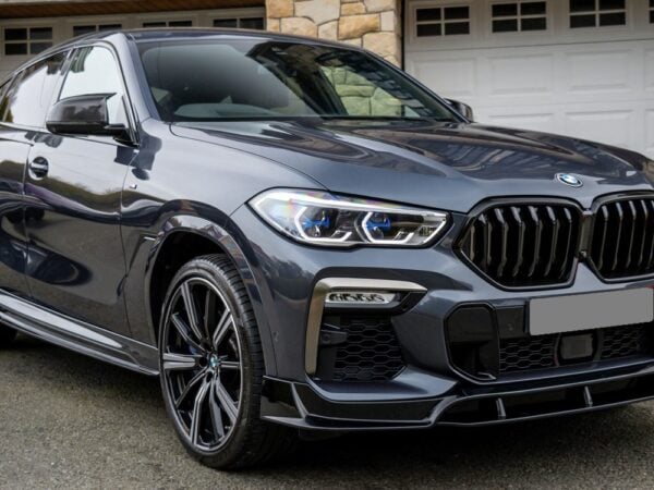 Bmw x6 g06 m sport black knight v1 gloss black full body kit