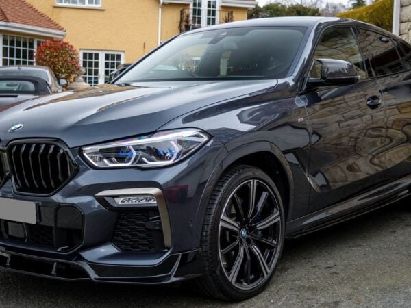 Bmw x6 g06 m sport black knight v1 gloss black full body kit