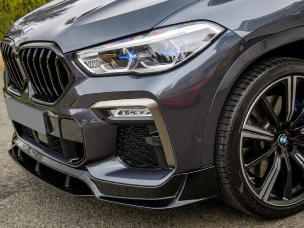 Bmw x6 g06 m sport black knight v1 gloss black full body kit