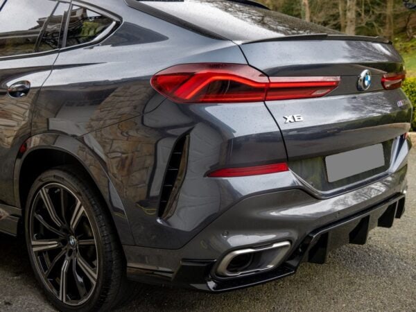 Bmw x6 g06 m sport black knight v1 gloss black full body kit