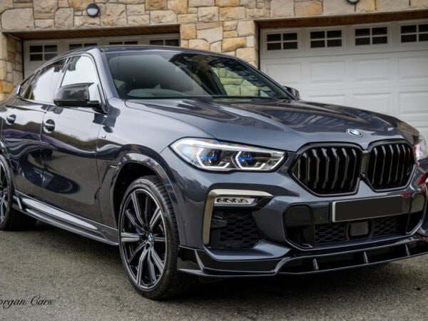Bmw x6 g06 f96 x6m gloss black single kidney grilles