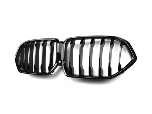 Bmw x6 g06 f96 x6m gloss black single kidney grilles