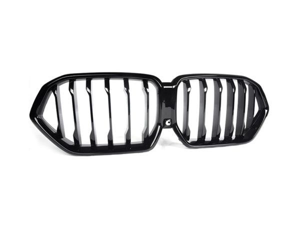 Bmw x6 g06 f96 x6m gloss black single kidney grilles