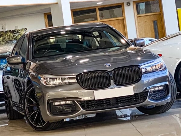 Bmw 7 series g11 g12 pre lci gloss black single kidney grilles