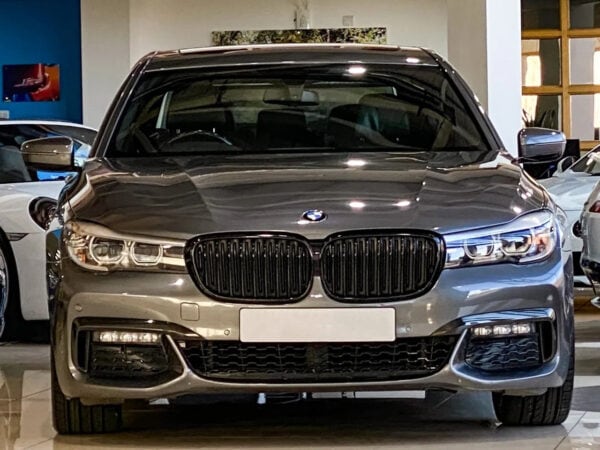 Bmw 7 series g11 g12 pre lci gloss black single kidney grilles