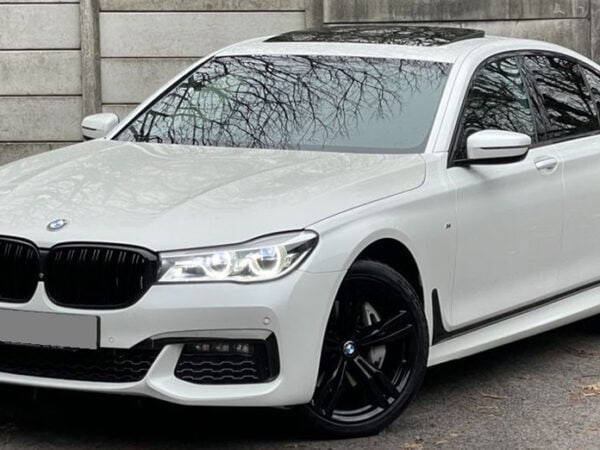 Bmw 7 series g11 g12 pre lci gloss black double kidney grilles