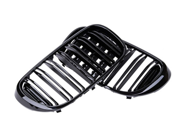 Bmw 7 series g11 g12 pre lci gloss black double kidney grilles