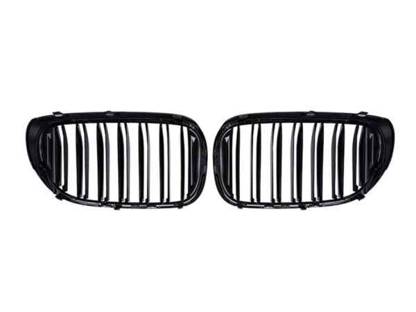 Bmw 7 series g11 g12 pre lci gloss black double kidney grilles