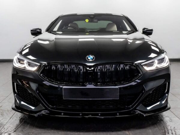 Bmw 8 series g14 g15 g16 f91 f92 f93 m8 gloss black double kidney grilles