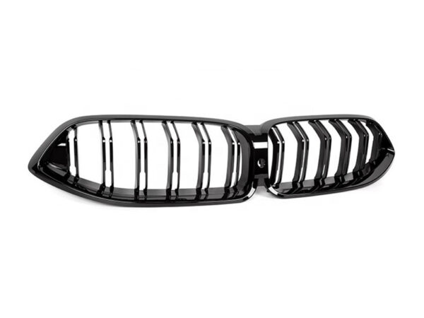 Bmw 8 series g14 g15 g16 f91 f92 f93 m8 gloss black double kidney grilles