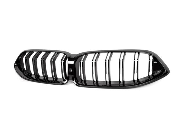 Bmw 8 series g14 g15 g16 f91 f92 f93 m8 gloss black double kidney grilles