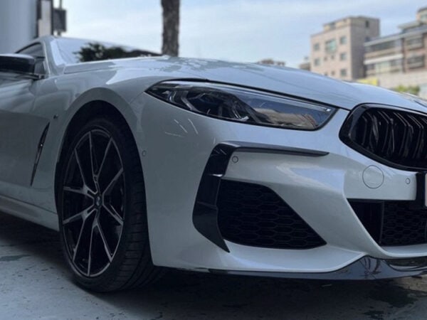 Bmw 8 series g14 g15 g16 m sport gts style prepreg carbon fiber front splitter